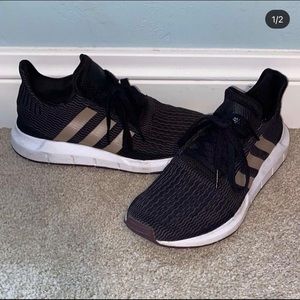 adidas black shoes